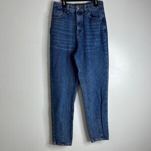 Simple Society Mom Jeans Pants Womens Straight Leg Denim Sz 5/27